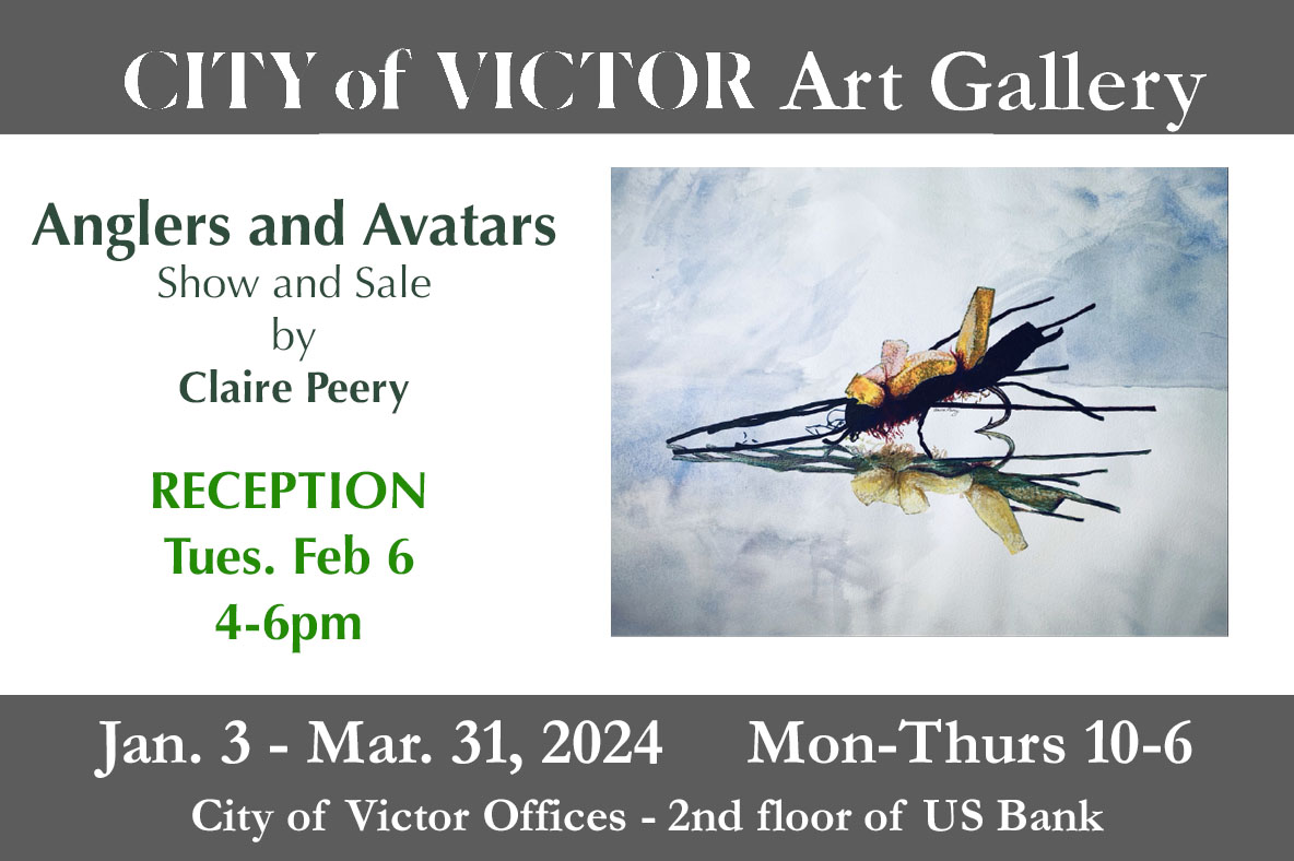 Local Artist Unveils New Works of Art at Victor City Art Gallery